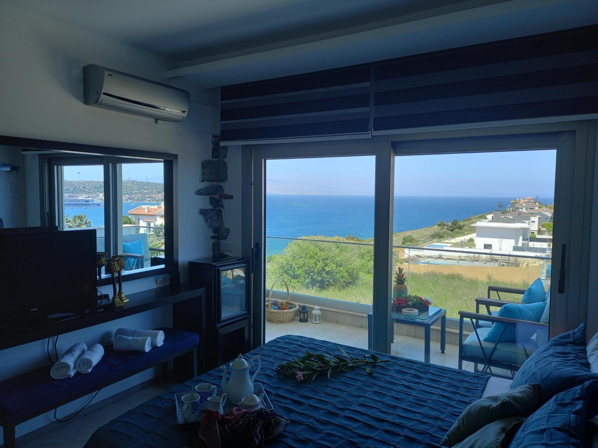 Mavi Panorama Villa Кешме Экстерьер фото