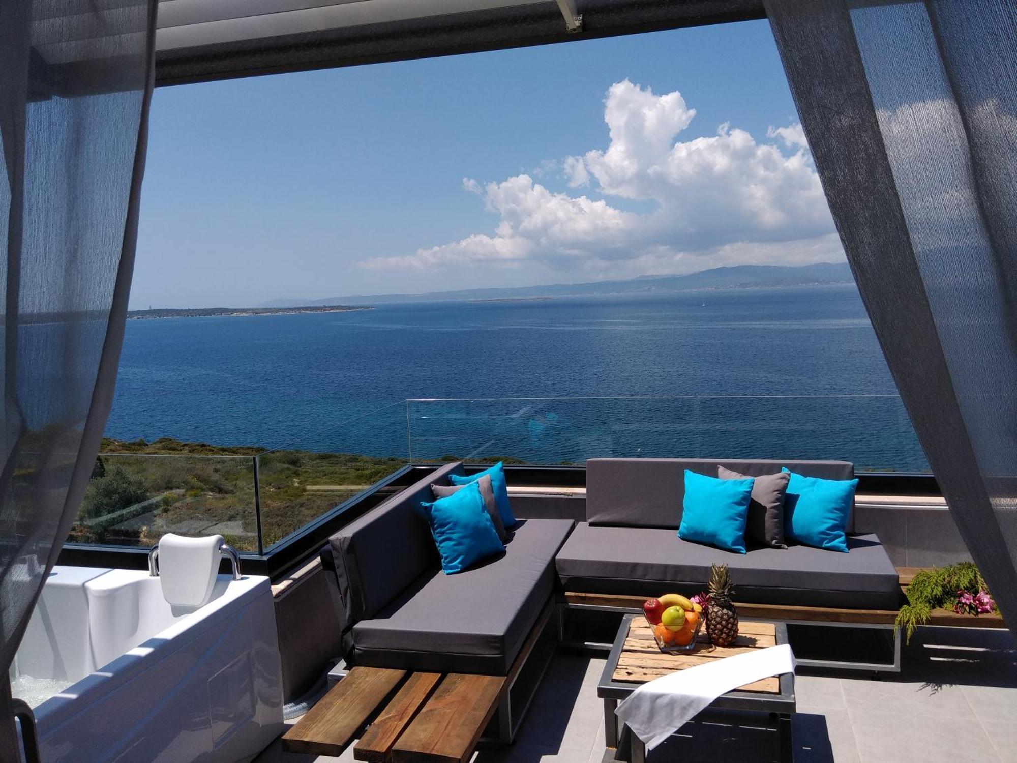 Mavi Panorama Villa Кешме Экстерьер фото